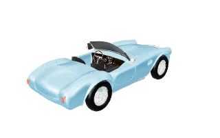 Shelby Cobra 427 (1965) model from the garage